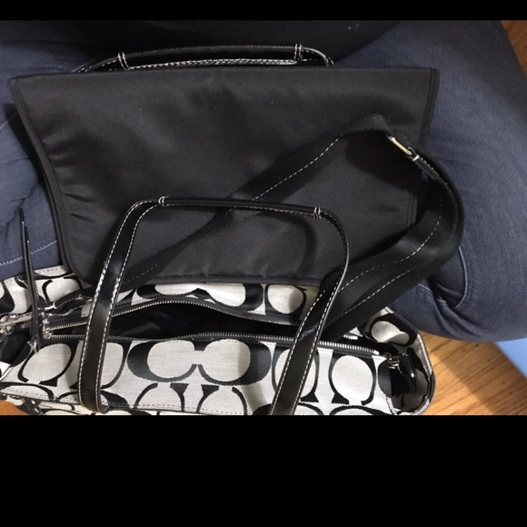 Coach diaper bag